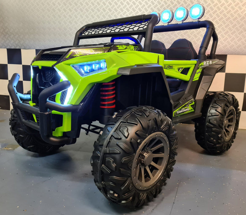 Børnebuggy 12V – grøn