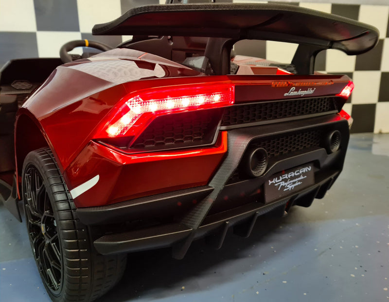 Lamborghini Huracán 12V elbil til børn med fjernbetjening