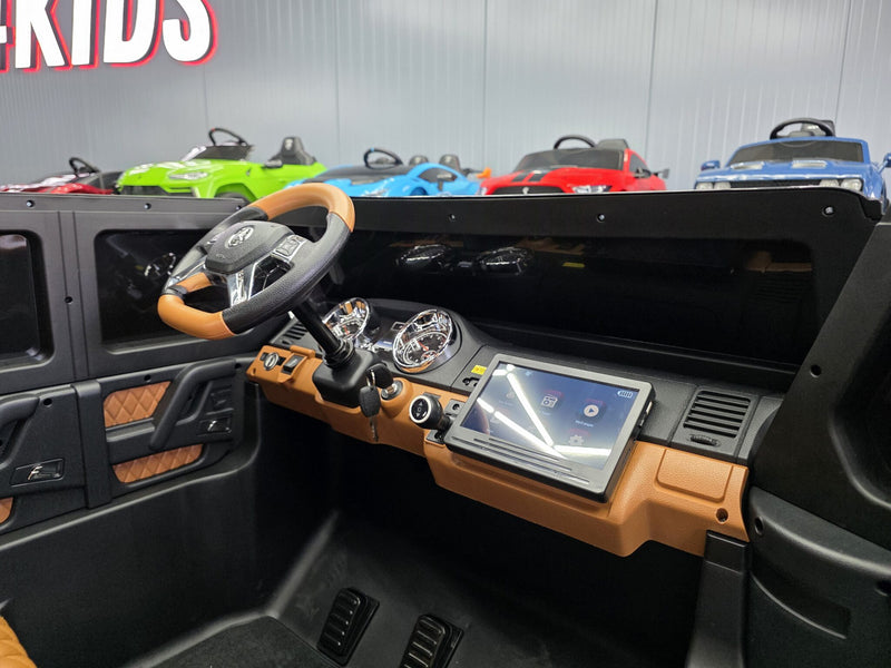Mercedes-Benz Maybach G650 XXL 24V elbil til børn med MP4-skærm – 2 personer