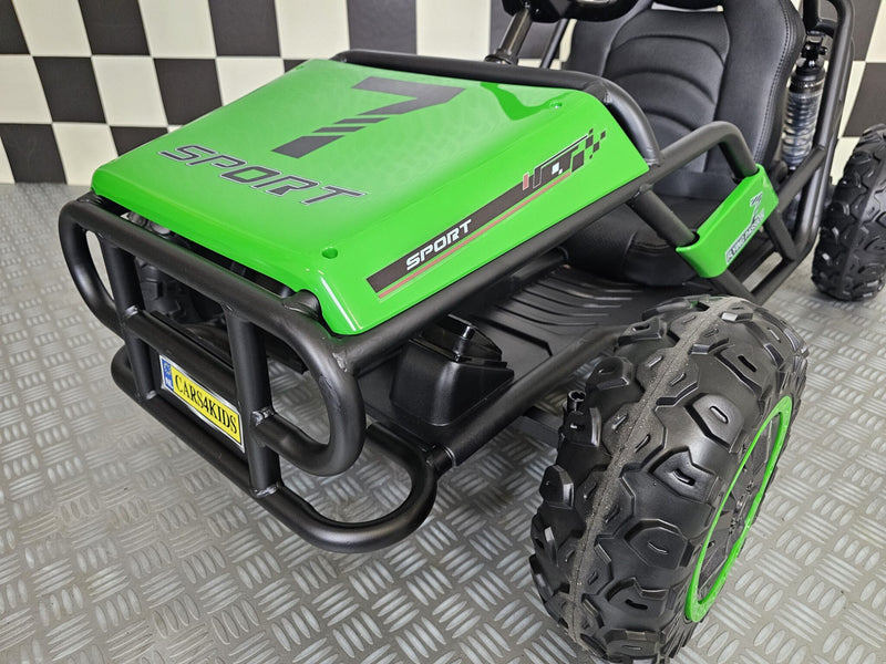 Spark 24V børnebuggy – grøn