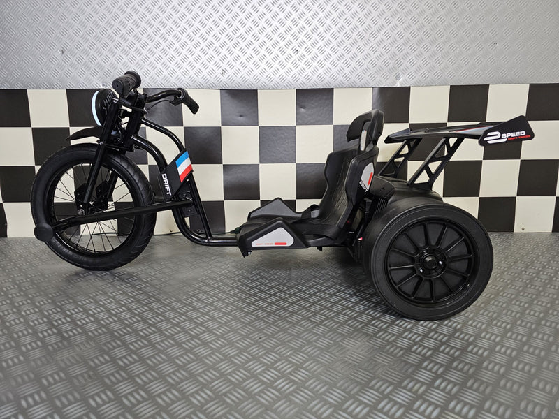 Elektrisk trehjulet motorcykel 24V til børn – sort