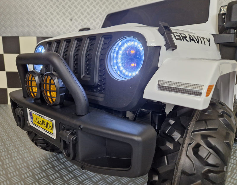 Gravity 12V børnejeep – 2 personer