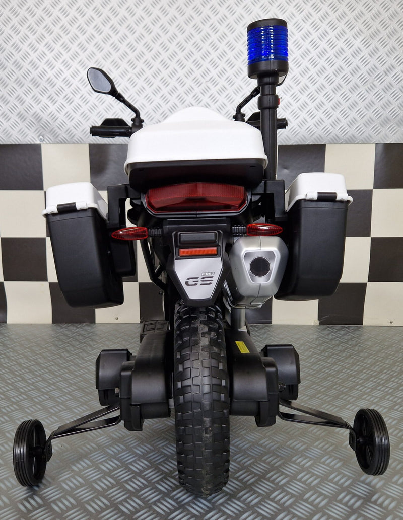 BMW F 850 politimotorcykel 12V til børn