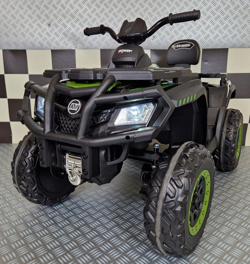 Børnequad 24V – armygrøn