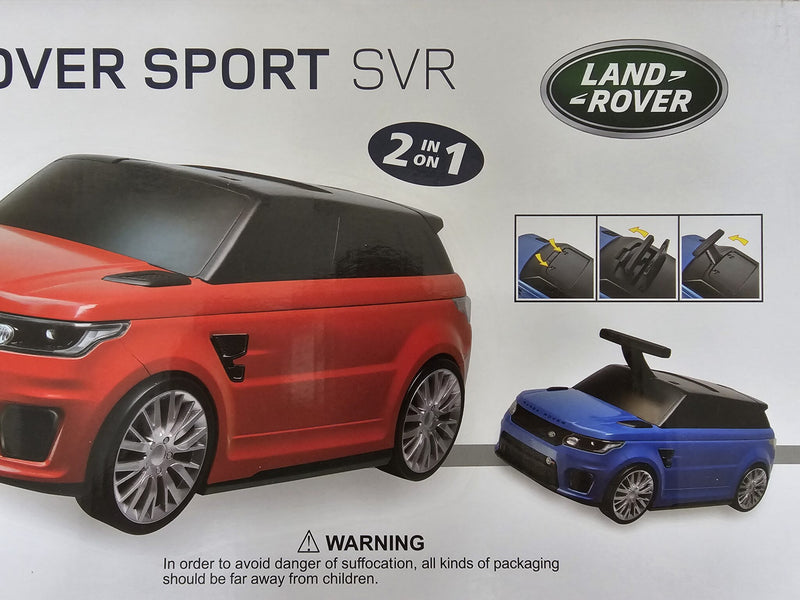 Range Rover rejsekuffert og gåbil i ét til børn