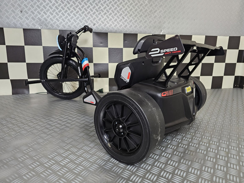 Elektrisk trehjulet motorcykel 24V til børn – sort