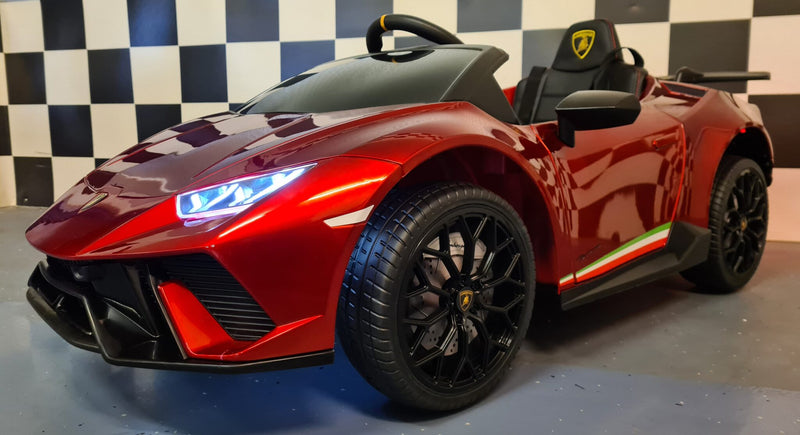 Lamborghini Huracán 12V elbil til børn med fjernbetjening