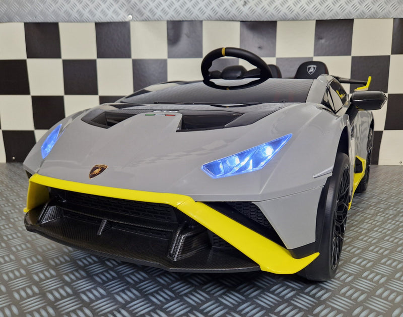 Lamborghini Huracán STO 12V drift-elbil til børn