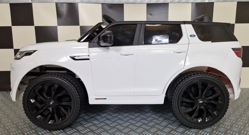Land Rover Discovery 12V elbil til børn – hvid