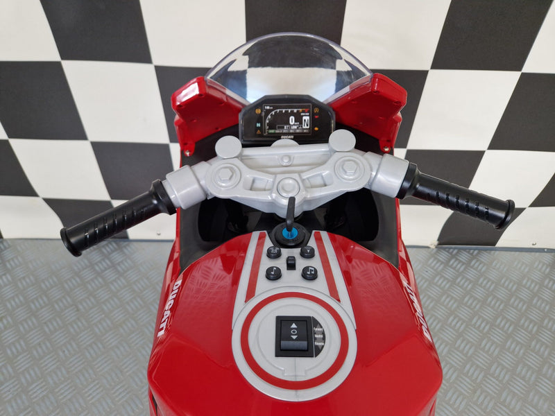 Ducati Panigale 12V elmotorcykel til børn