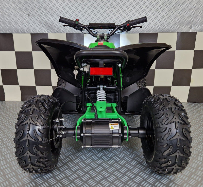 Børnequad 48V med brushless motor – grøn