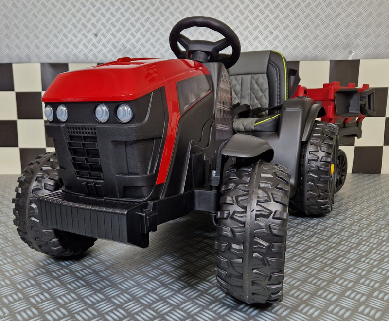 Farmer børnetraktor 12V med fjernbetjening
