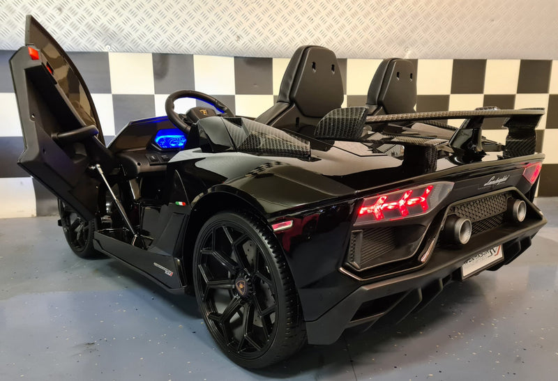 Lamborghini Aventador 24V drift-elbil til børn – 2 personer
