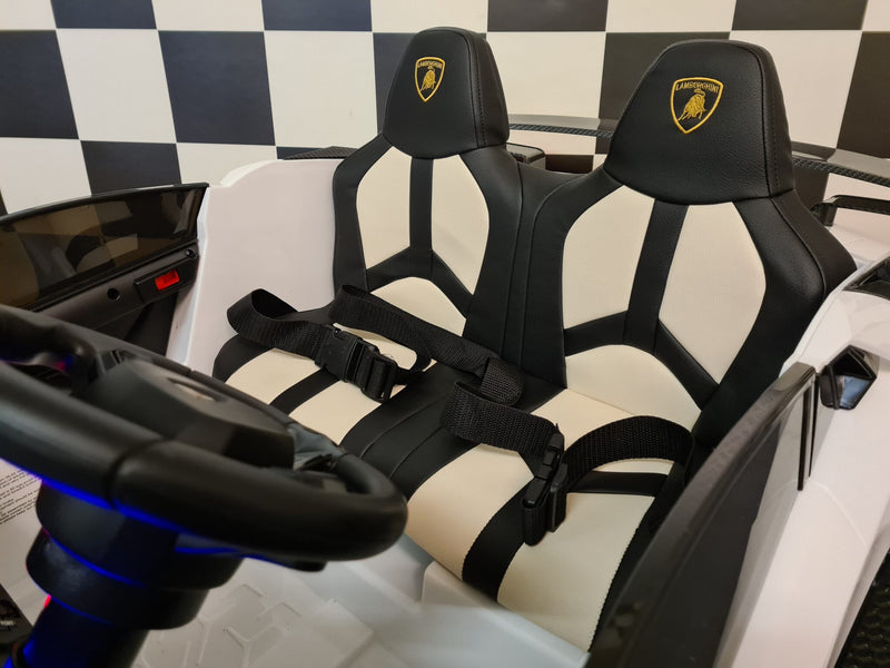 Lamborghini Aventador 24V drift-elbil til børn – 2 personer