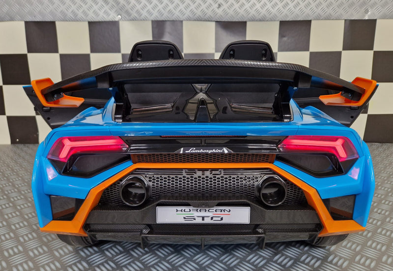 Lamborghini Huracán STO 12V drift-elbil til børn