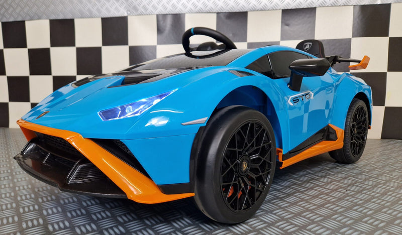 Lamborghini Huracán STO 12V drift-elbil til børn