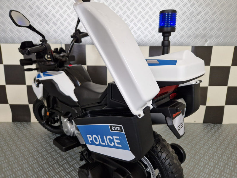 BMW F 850 politimotorcykel 12V til børn