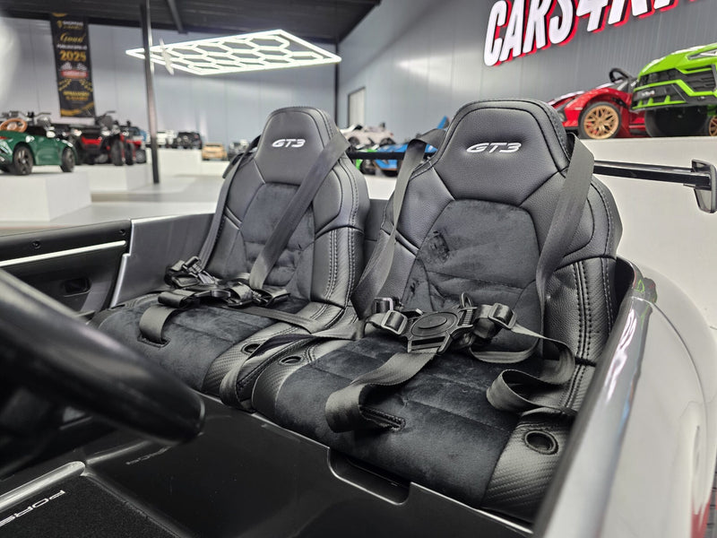 Porsche 911 GT3 24V elbil til børn med MP4-skærm – 2 personer