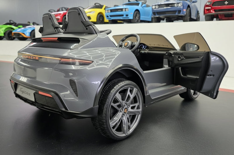 Porsche Taycan 24V elbil til børn – 2 personer