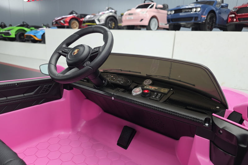 Porsche Taycan 24V elbil til børn – 2 personer