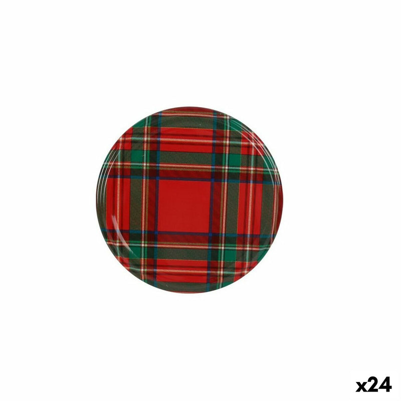 Sæt af låg Sarkap   Skotsk mand 6 Dele 6,6 x 0,8 cm (24 enheder)