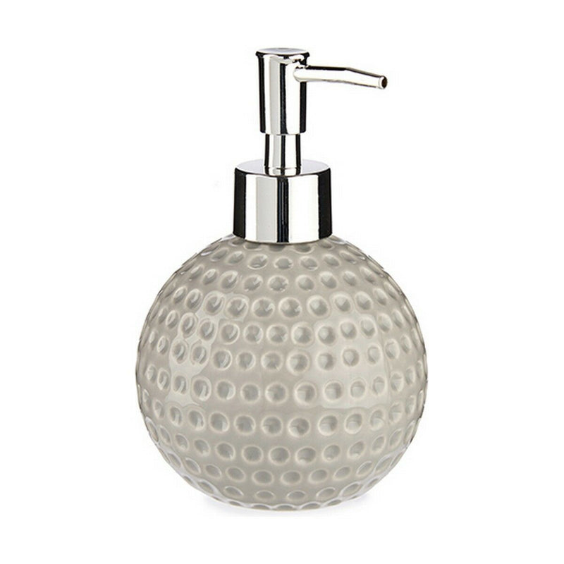 Sæbedispenser Berilo Golf Grå Metal Keramik 300 ml (12 enheder)