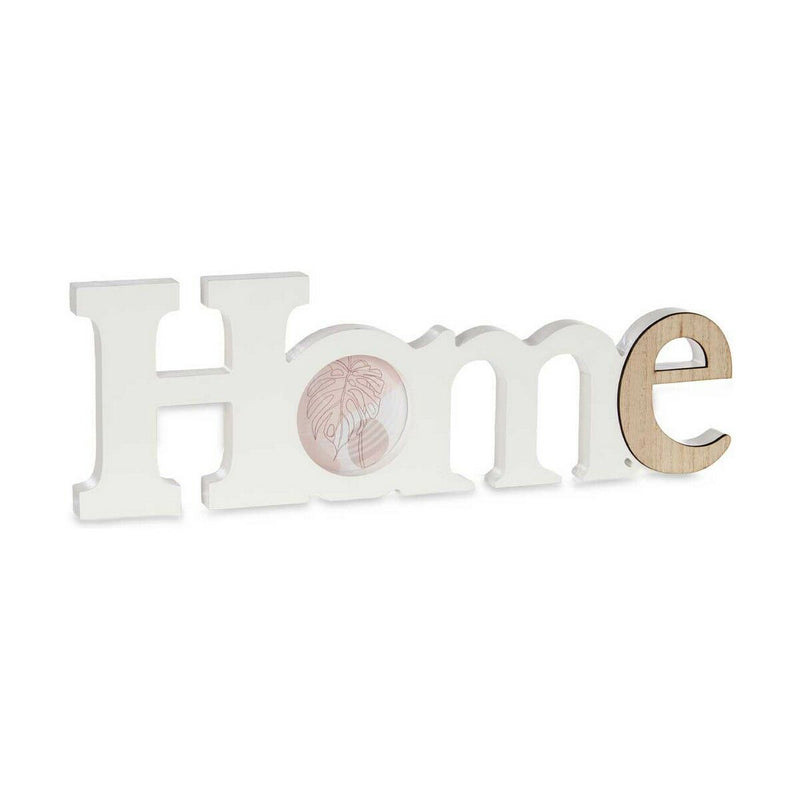 Fotoramme Gift Decor Home Hvid Brun Træ MDF (6 enheder)