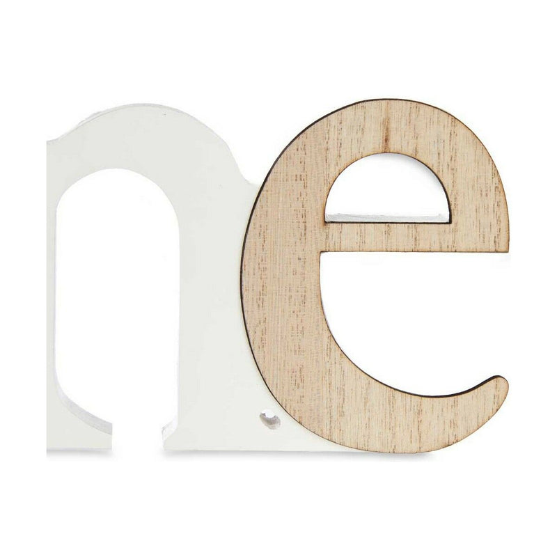 Fotoramme Gift Decor Home Hvid Brun Træ MDF (6 enheder)