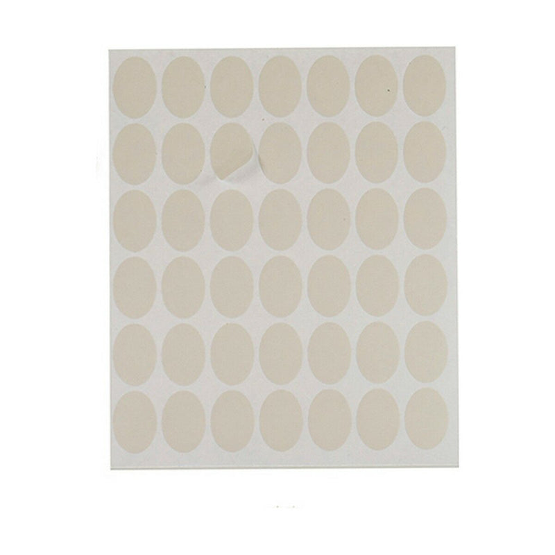 Selvklæbende etiketter Pincello Hvid 17 x 4 x 19 cm 17 x 24 mm Oval (12 enheder)
