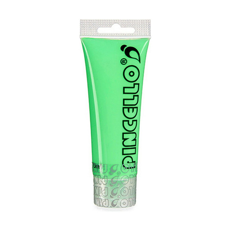 Akrylmaling Pincello Neon Grøn 75 ml (12 enheder)