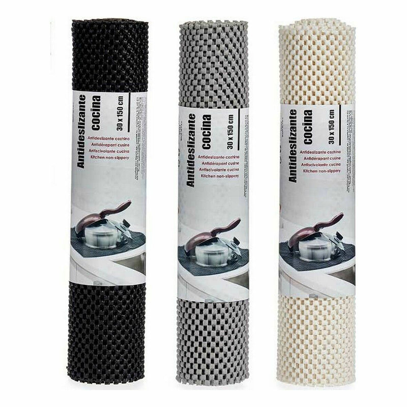 Skridsikker Måtte Kinvara Gummi Plastik 30 x 150 cm (24 enheder)