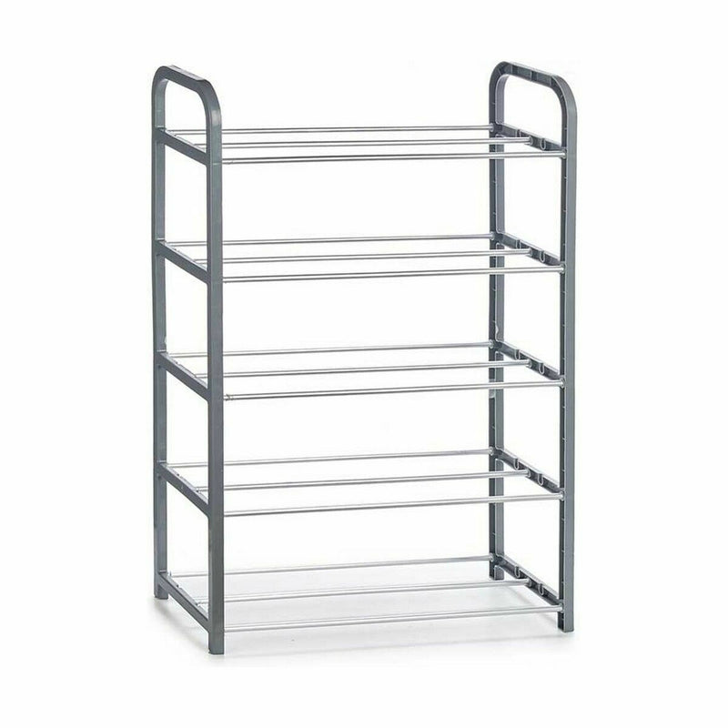 Skostativ Kipit Hvid Sort Grå 68 x 3,5 x 18,5 cm 68 x 3 x 18,5 cm (12 enheder)