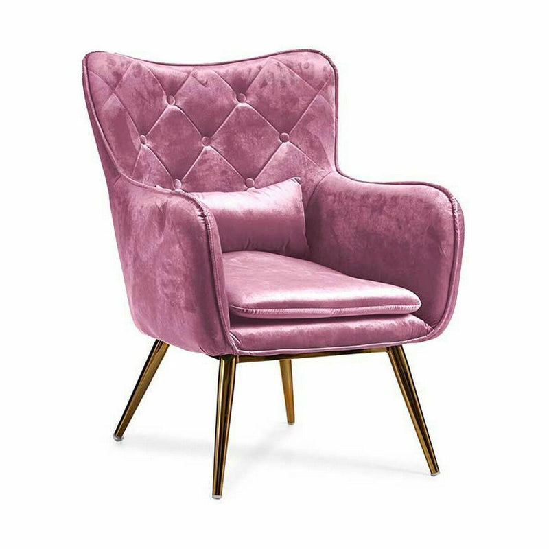 Lænestol Gift Decor Pink 68 x 92 x 70 cm (2 enheder)