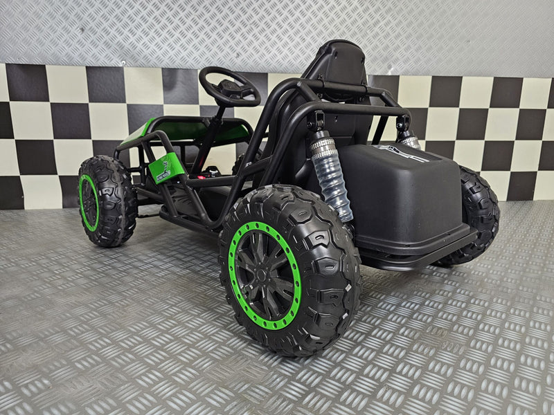 Spark 24V børnebuggy – grøn