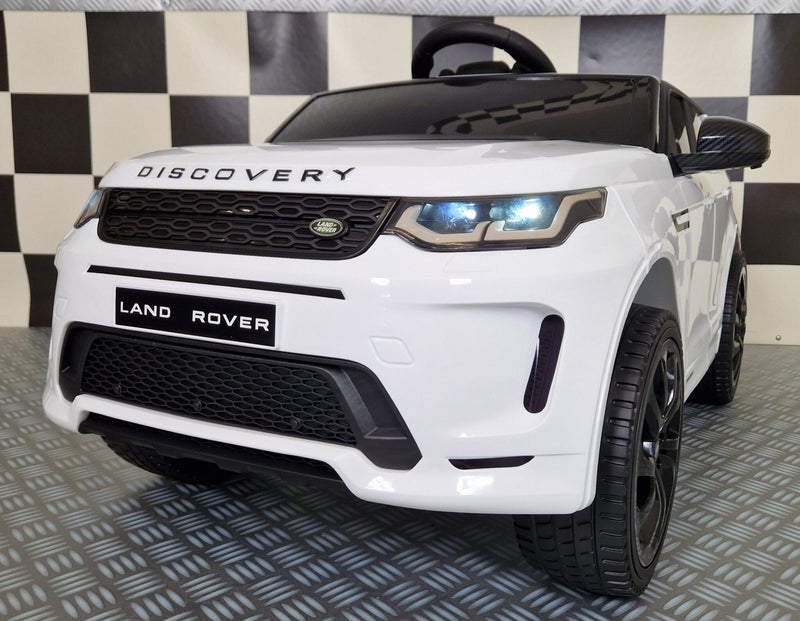 Land Rover Discovery 12V elbil til børn – hvid