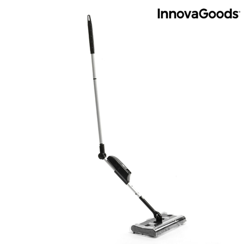 InnovaGoods Rektangulær Elektrisk Fejekost 7.2 V 700 mAh Sort Grå