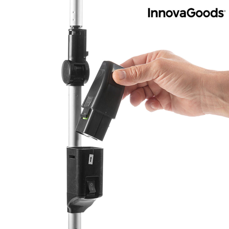InnovaGoods Rektangulær Elektrisk Fejekost 7.2 V 700 mAh Sort Grå