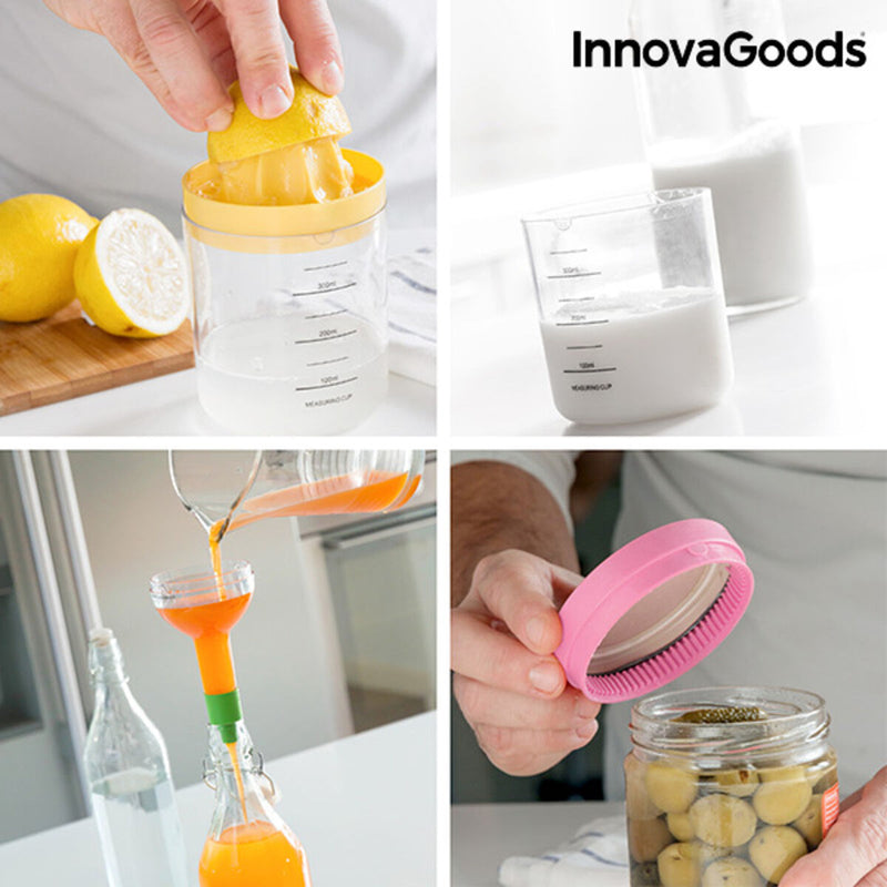 InnovaGoods Flaske Med Køkkenredskaber 8 i 1 (8 Dele)