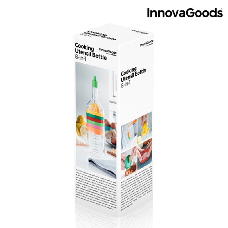 InnovaGoods Flaske Med Køkkenredskaber 8 i 1 (8 Dele)