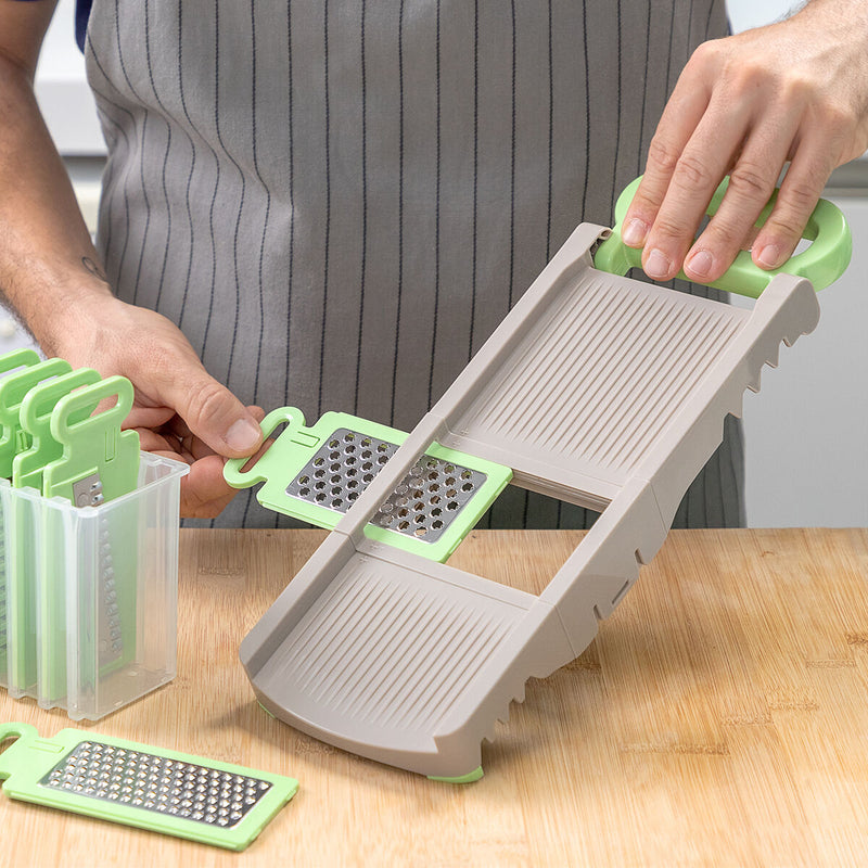 6-i-1 sammenfoldelig mandolin rivejern Choppie InnovaGoods