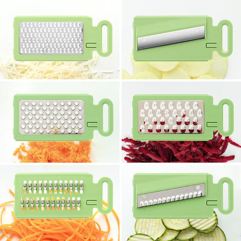 6-i-1 sammenfoldelig mandolin rivejern Choppie InnovaGoods
