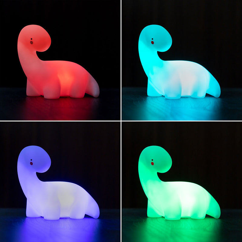 Dinosaur multifarvet LED-lampe Lightosaurus InnovaGoods
