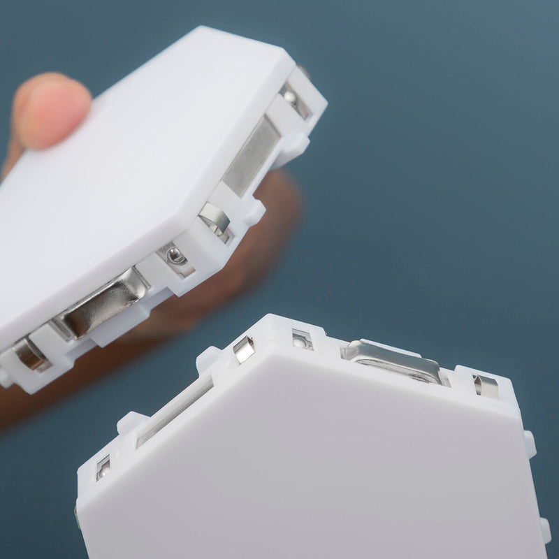 Sæt med Modulære magnetiske og touch LED-paneler Tilight InnovaGoods (Pakke med 3)