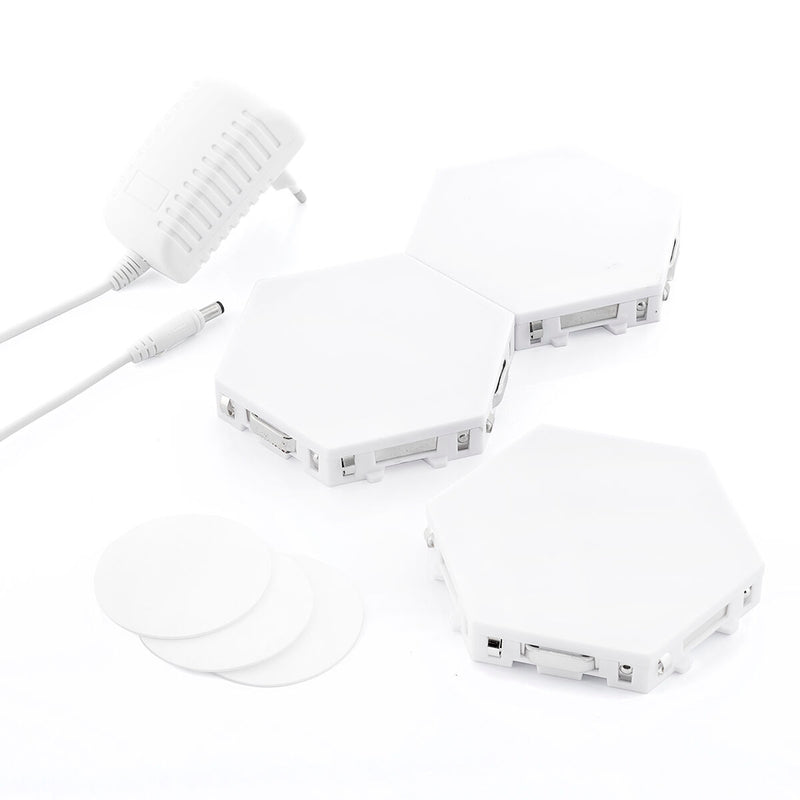 Sæt med Modulære magnetiske og touch LED-paneler Tilight InnovaGoods (Pakke med 3)