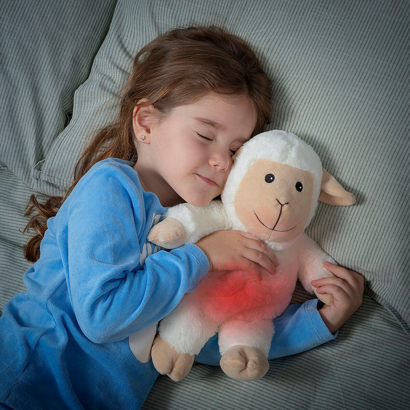 Plysbamse får med varme og kuldeeffekt Wooly InnovaGoods