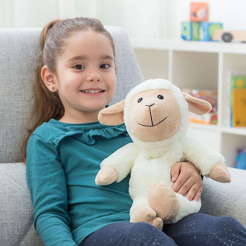 Plysbamse får med varme og kuldeeffekt Wooly InnovaGoods
