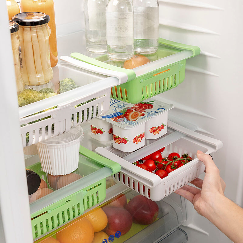 Justerbar organiser til køleskabet Friwer InnovaGoods 2 enheder