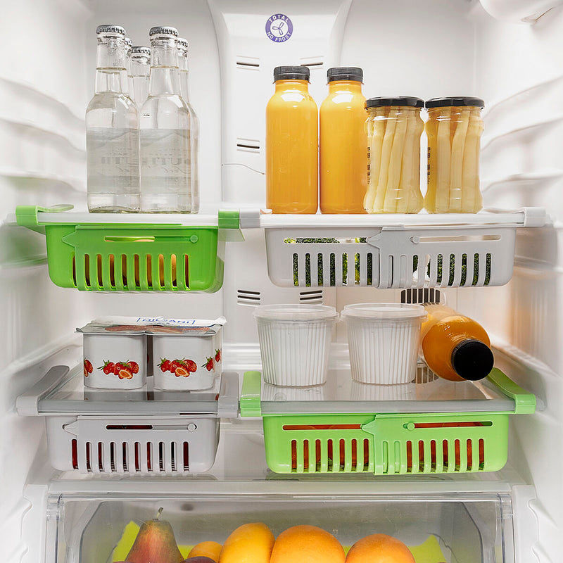 Justerbar organiser til køleskabet Friwer InnovaGoods 2 enheder