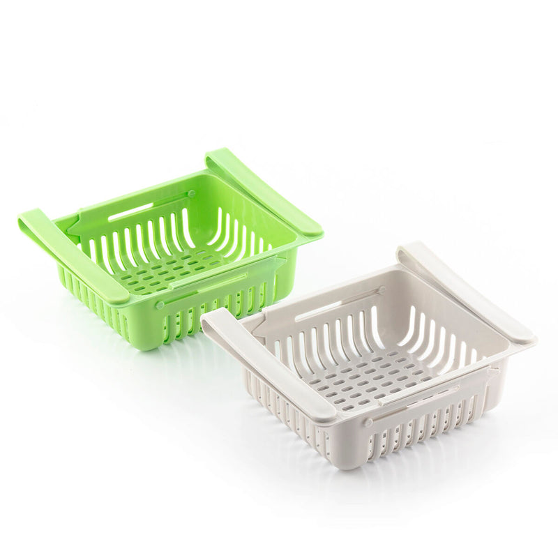 Justerbar organiser til køleskabet Friwer InnovaGoods 2 enheder