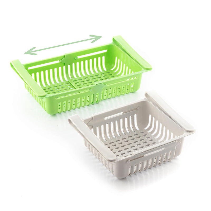 Justerbar organiser til køleskabet Friwer InnovaGoods 2 enheder